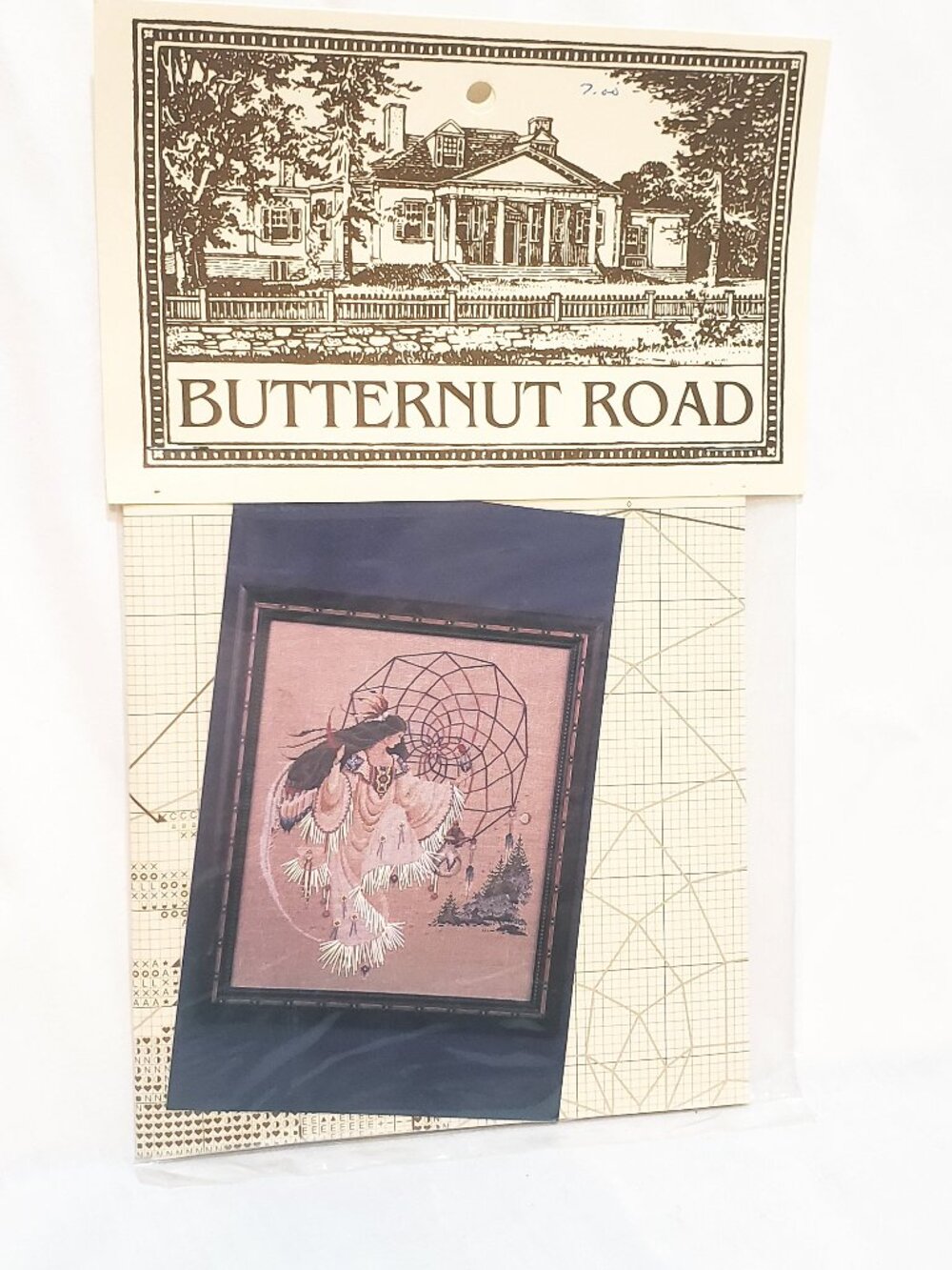 Earthdancer Earth Dancer BR7 Counted Cross Stitch Pattern Butternut Road 1994